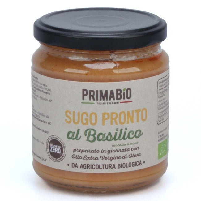 Sugo di pomodori gialli e Basilico