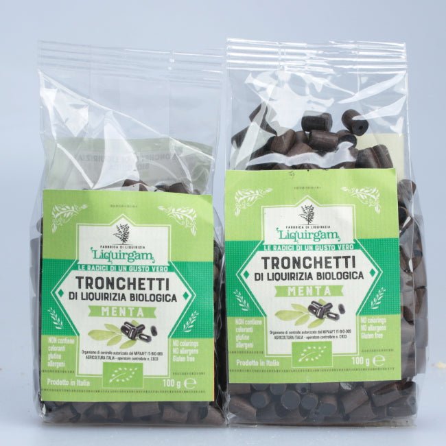 Tronchetti di Liquirizia Biologica alla Menta