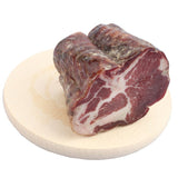 Capocollo di Cirigliano artigianale, preparato con carne proveniente da allevamenti locali
