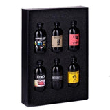 Amaro Jefferson Box Degustazione, amaro artigianale calabrese in formato pratico da viaggio, con note agrumate ed erbacee.